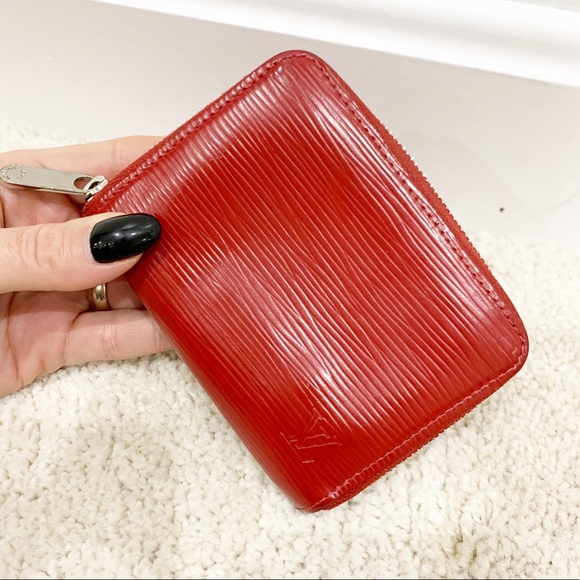 Louis Vuitton Epi red leather small zippier wallet - Picture 3 of 8